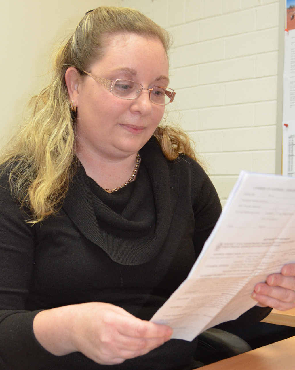 PAINED: Samantha O’Neil was shocked by the $300 increase in her rates bill, and wants the council to explain how they are spending her rates money.